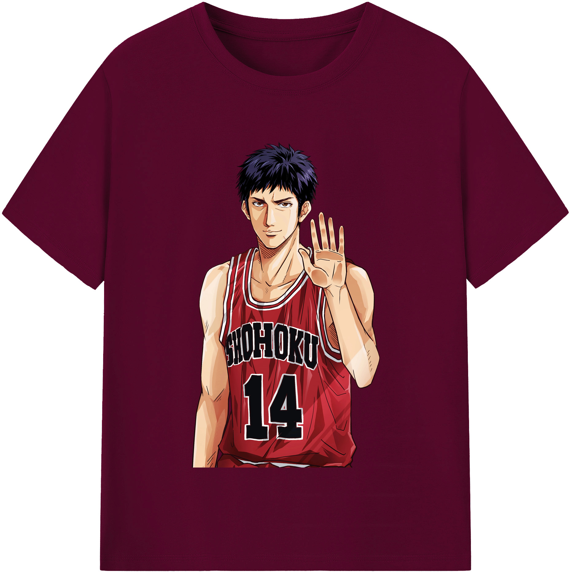（画像用） SLAM DUNK／スラムダンク レディースカジュアルプリントTシャツ（綿100％）